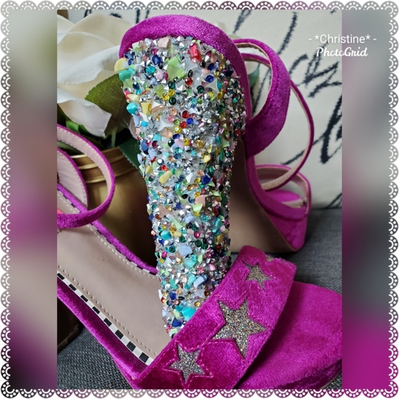 Betsey Johnson Star Platform Sandal - Picture 3 of 7